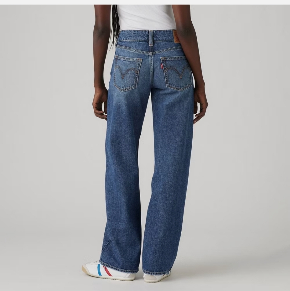 NWT 29x32 Levi's Women's Low-Rise Superlow Loose Jeans